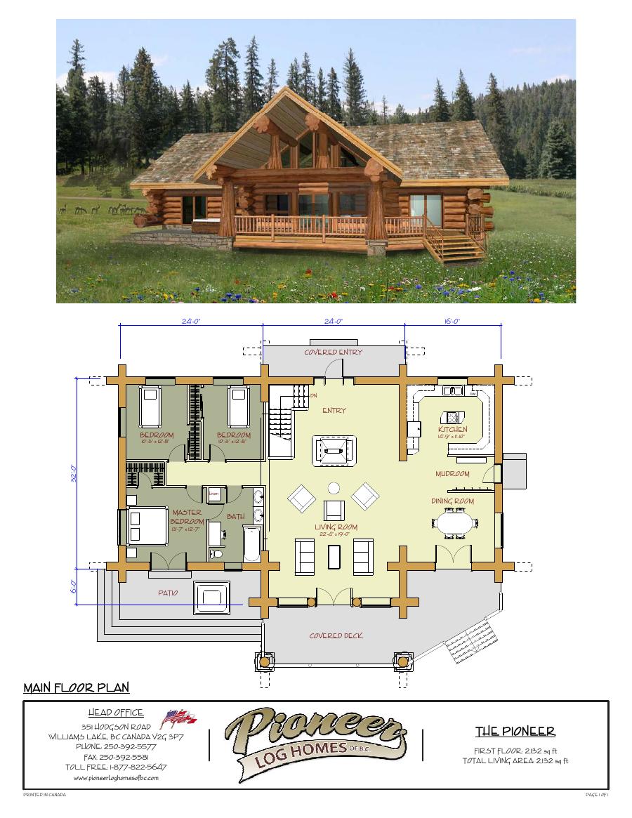 The Pioneer floor plan