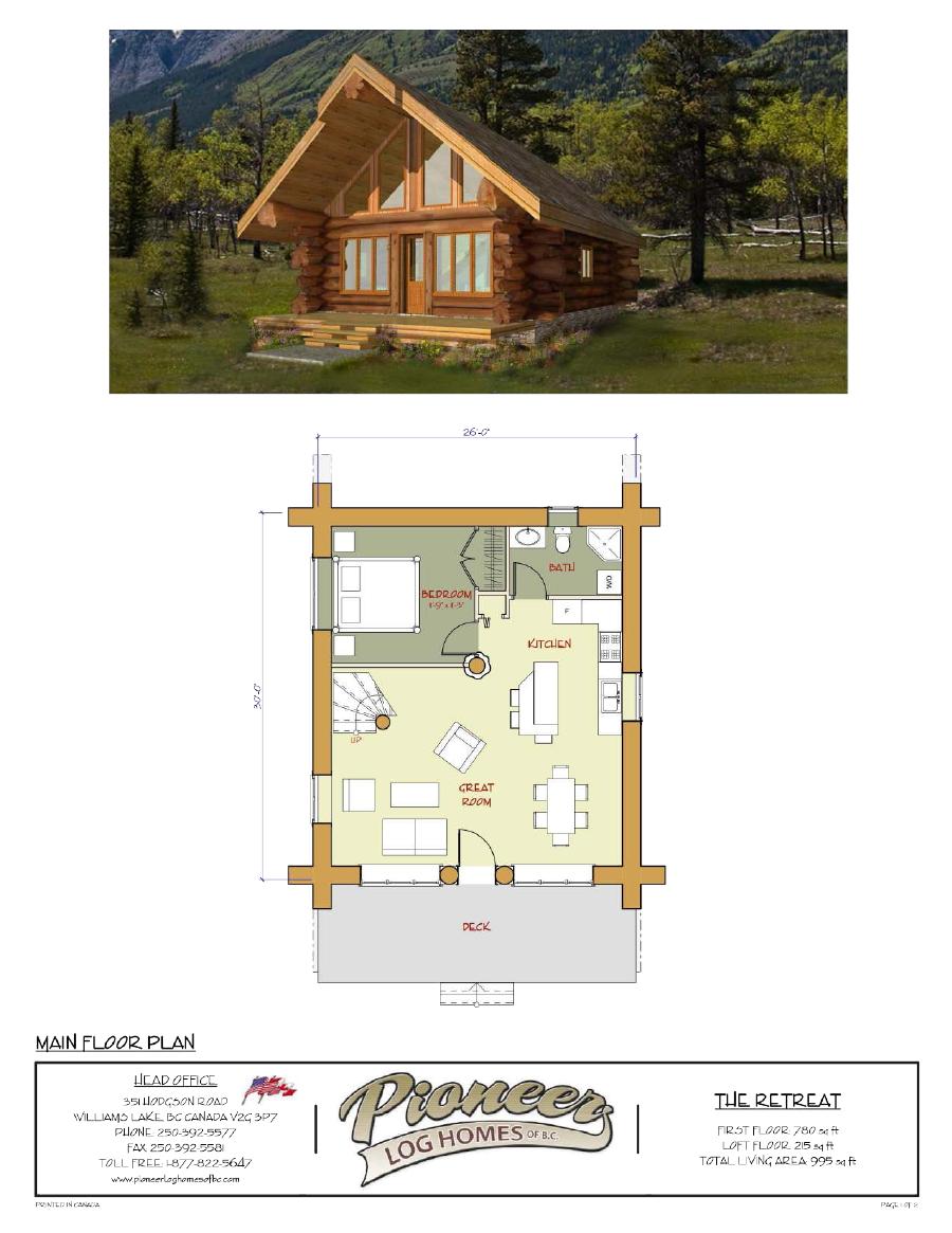 The Retreat floor plan