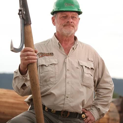 Bryan Reid, founder of Pioneer Log Homes